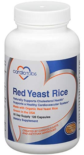1200 mg Red Yeast Rice Capsules 120 Capsules R548134