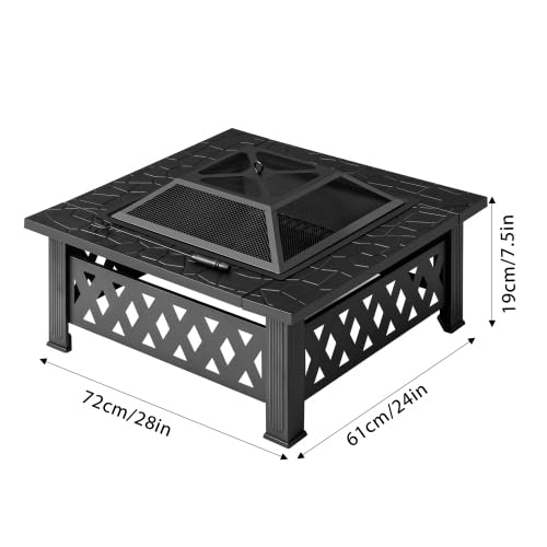32 Inch Wood Burning Fire Pit F40123