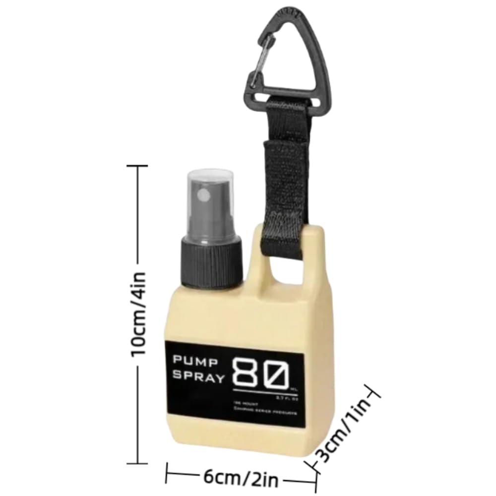 80ml Refillable Leak-Proof Plastic Spray Bottle R20742