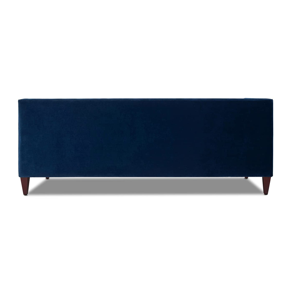Navy Blue Velvet Tufted Sofa N185325