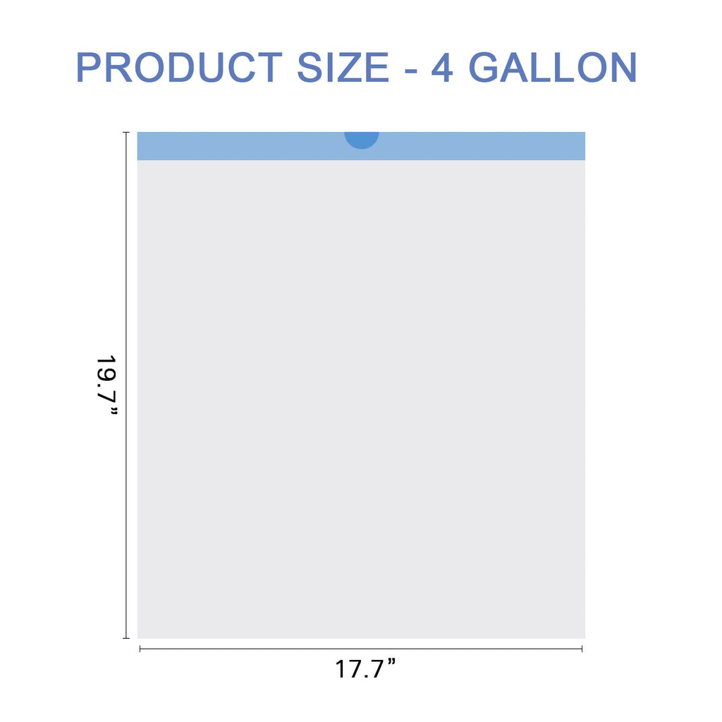 4 Gallon Drawstring Trash Bags 60 Count K688