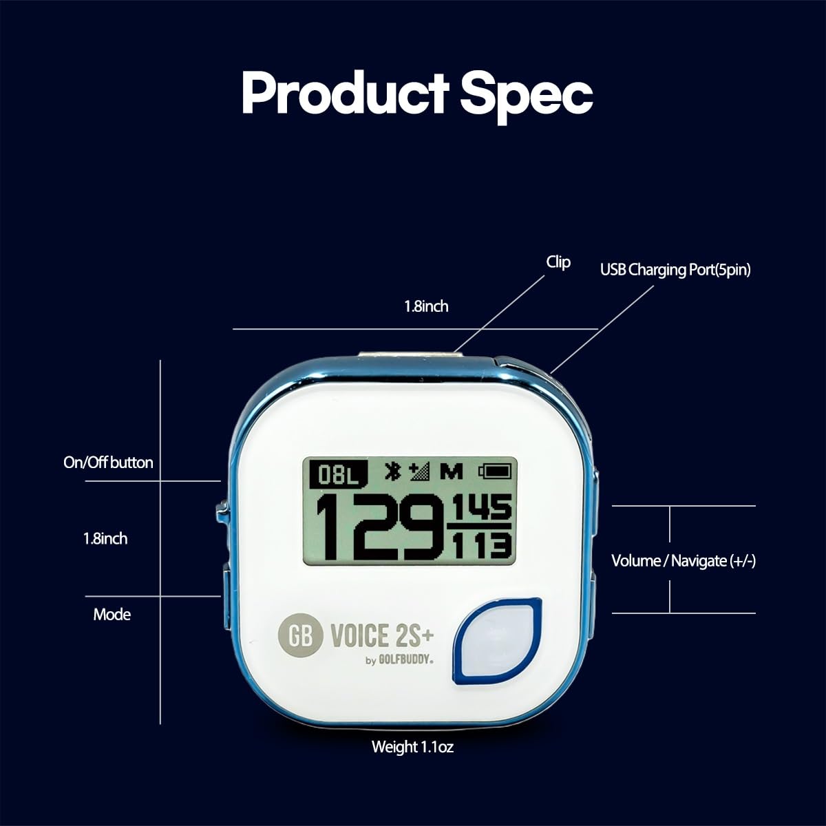 Talking GPS Rangefinder I822