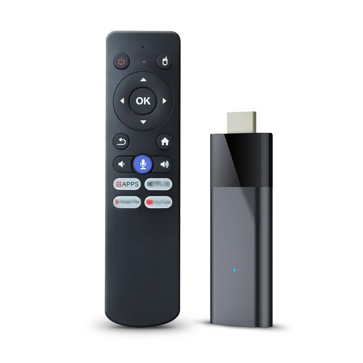Android TV Stick 4K 2GB RAM 16GB ROM H313 CPU Wi-Fi Bluetooth 5.0 HDR10 Voice Remote Control W633927