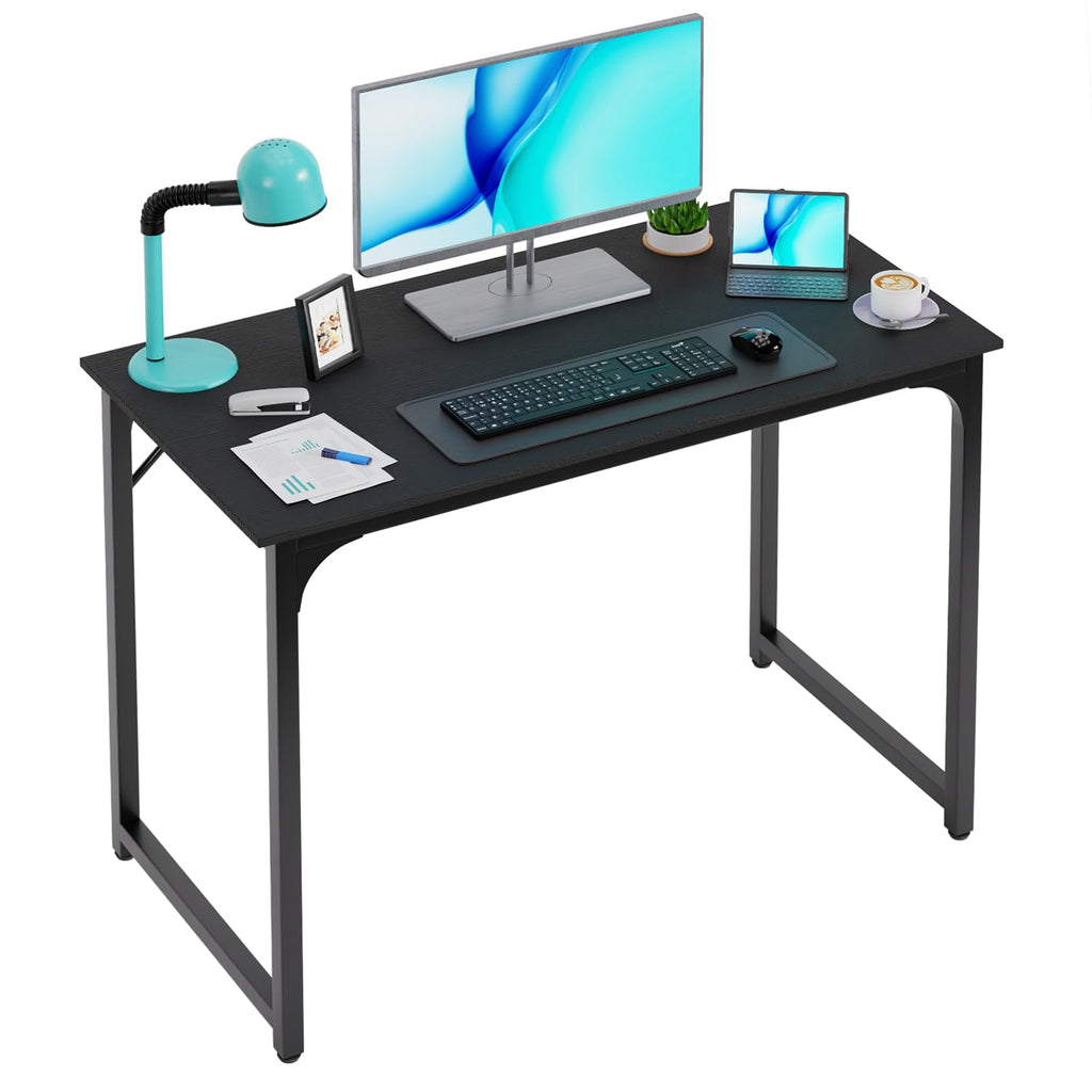 39 Inch Black Computer Desk O396007
