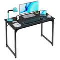 39 Inch Black Computer Desk O396007