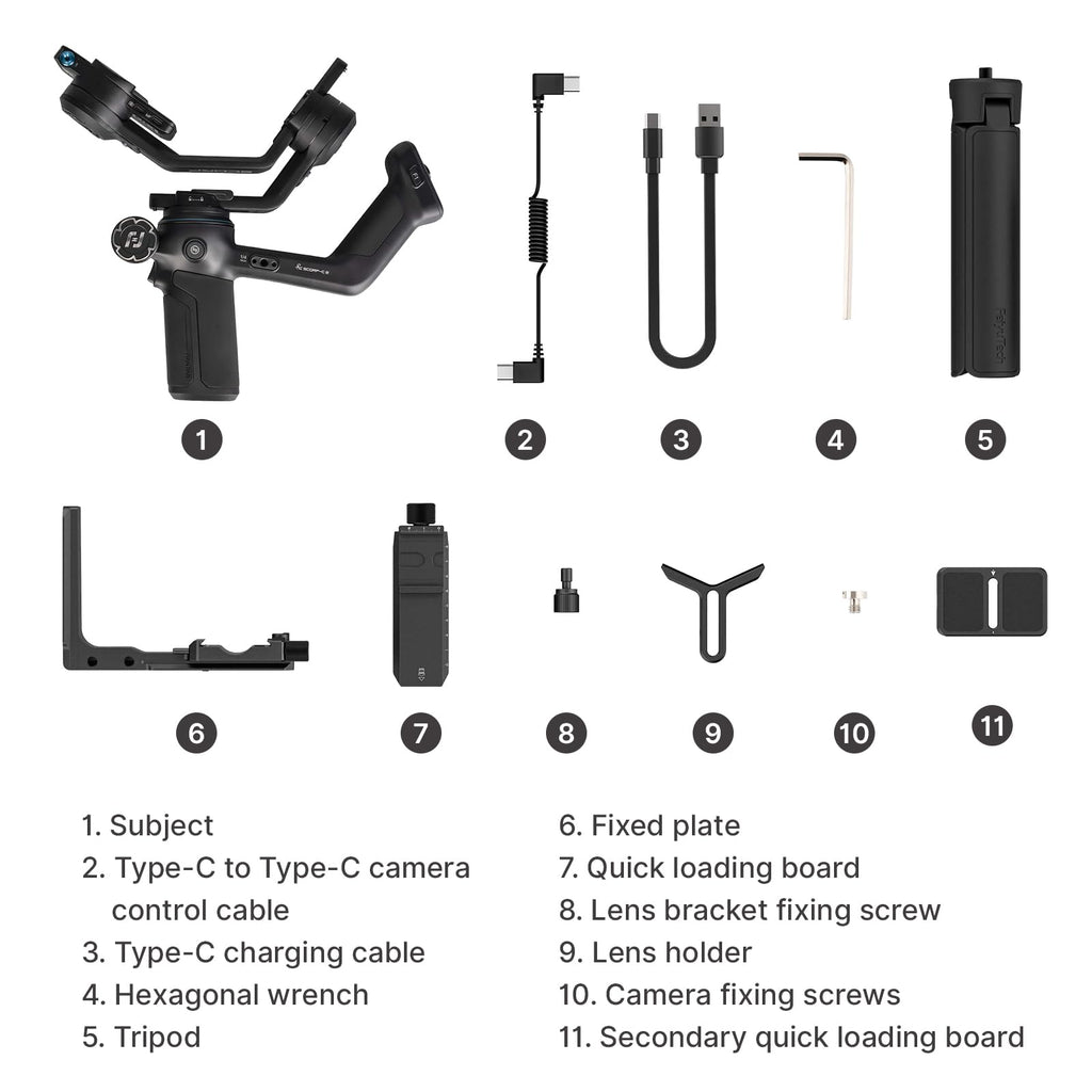 3-Axis Camera Gimbal Stabilizer Z181251