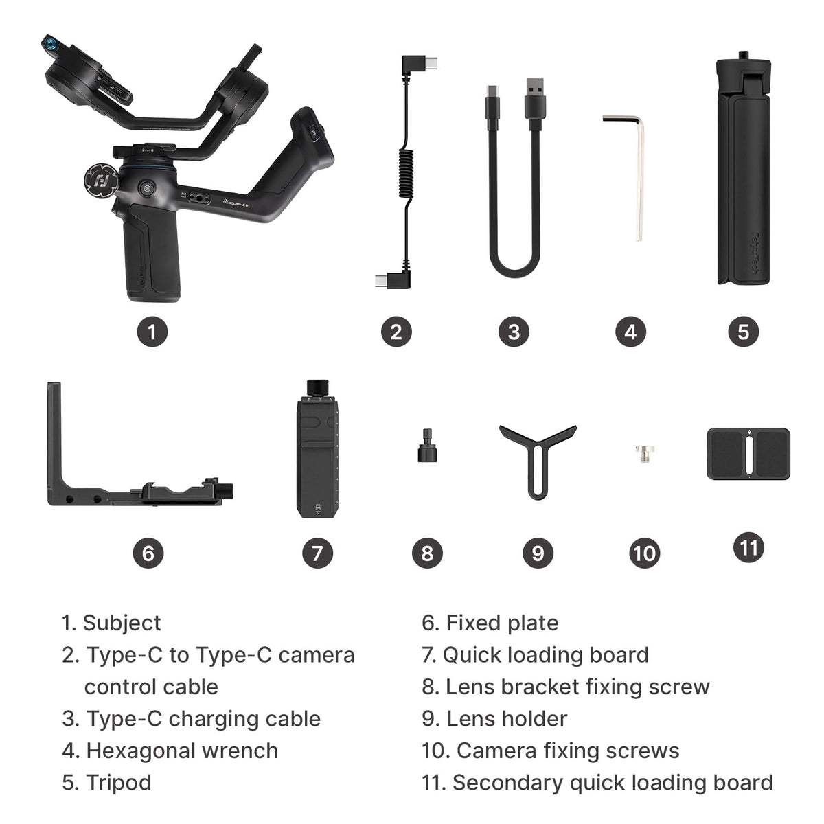 3-Axis Camera Gimbal Stabilizer Z181251