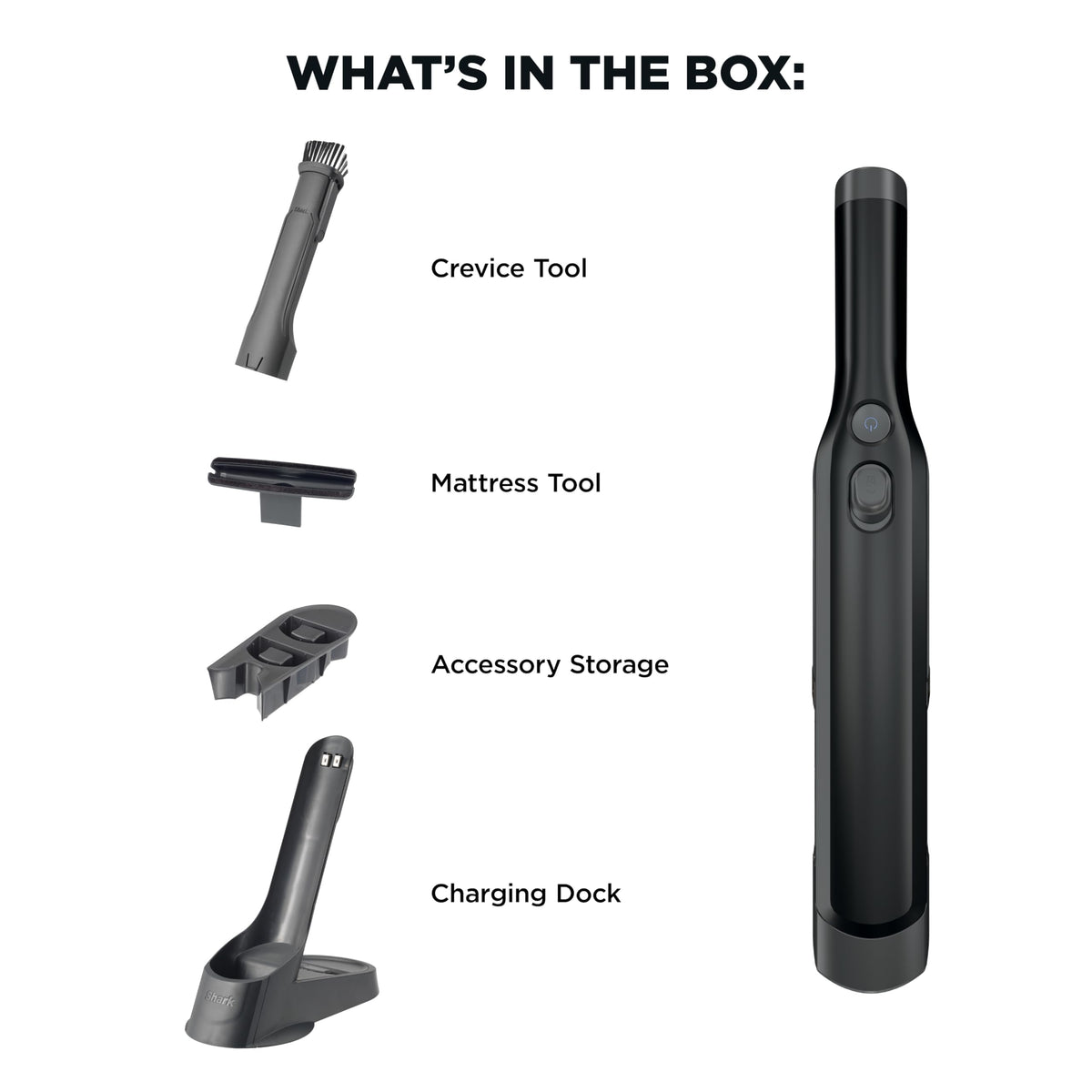 Cordless Hand Vac, Black B478