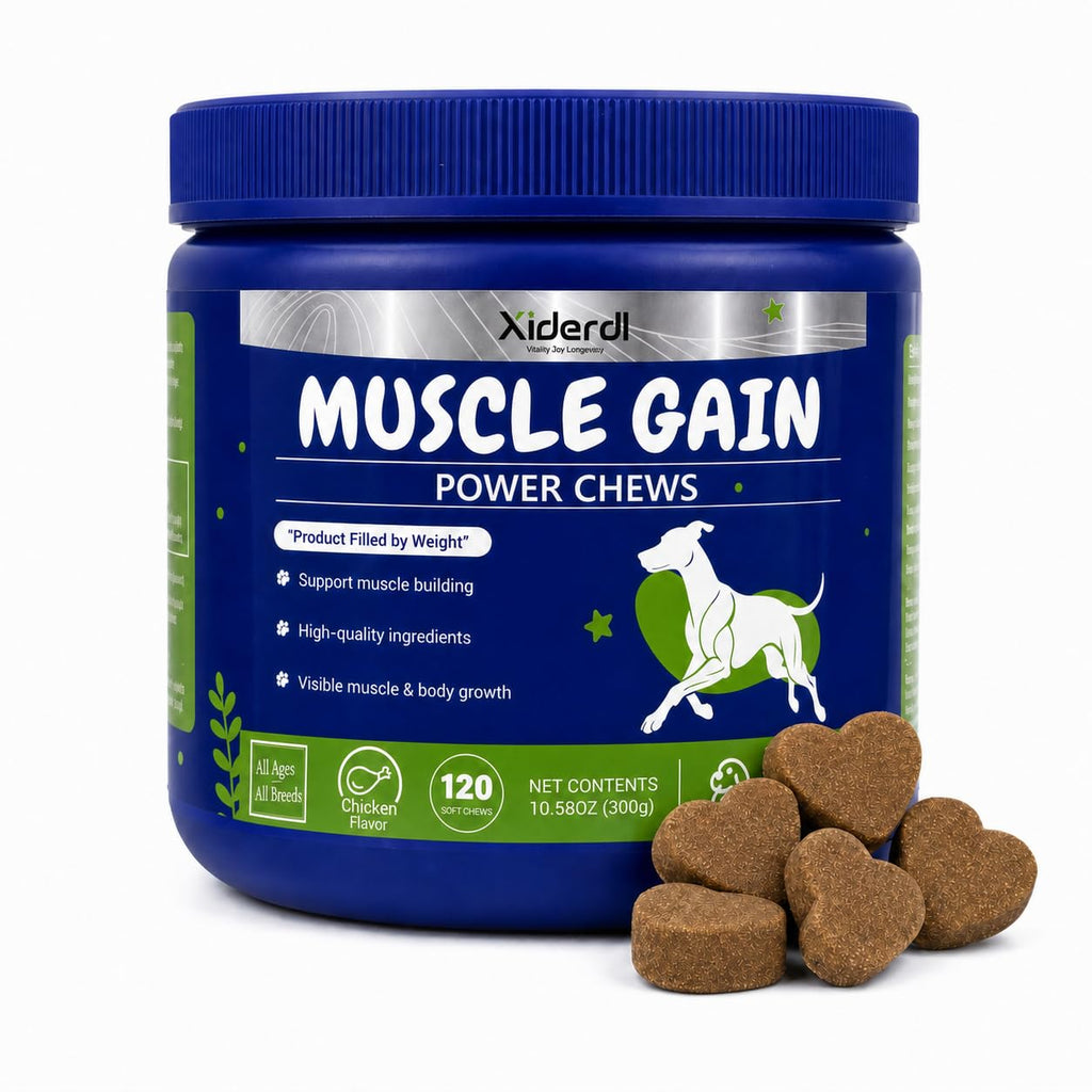 High Protein Muscle Support Soft Chews for Dogs, 120 Count D67986