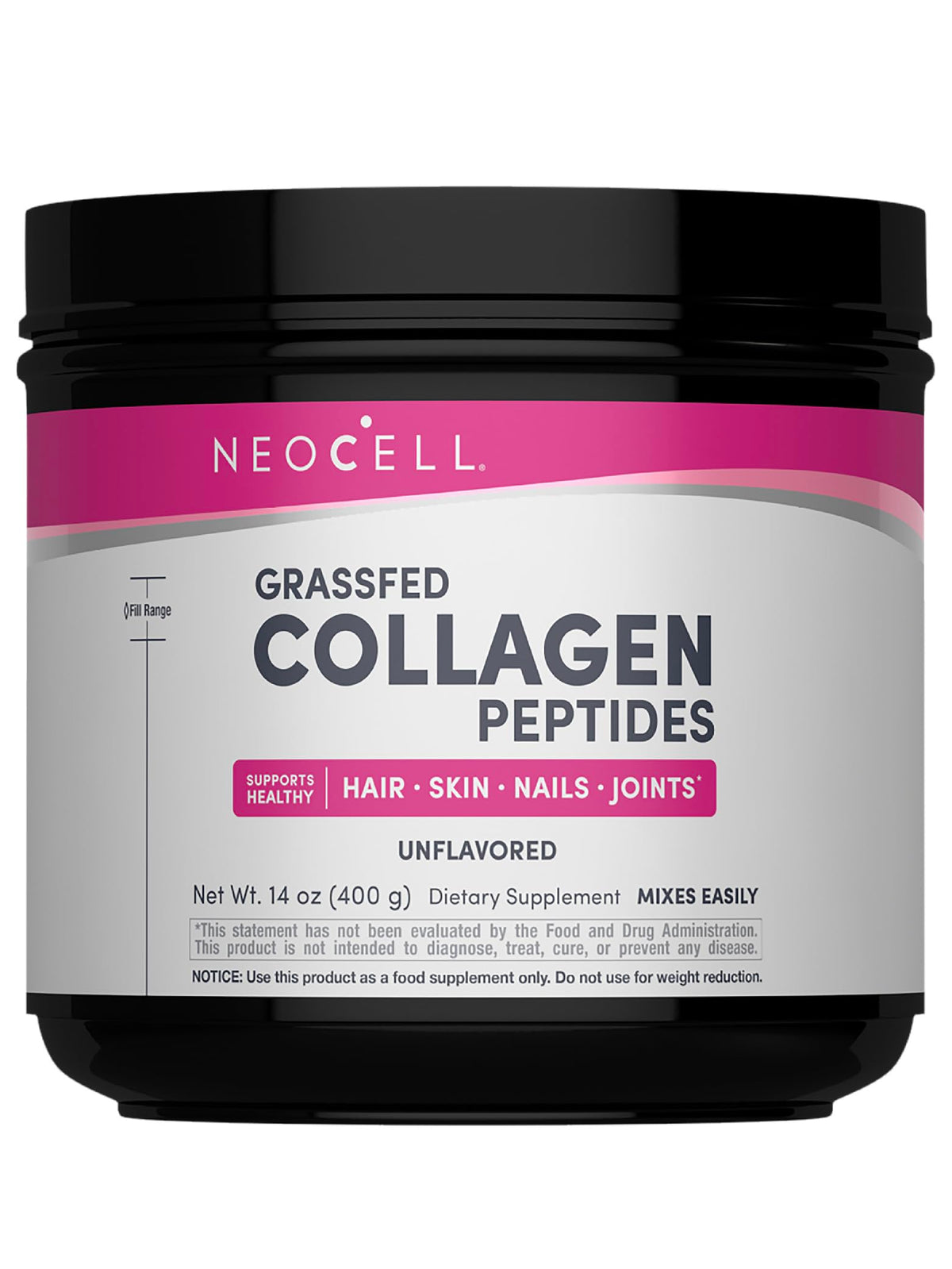 Grassfed Collagen Peptides Powder 14 oz Unflavored J955537
