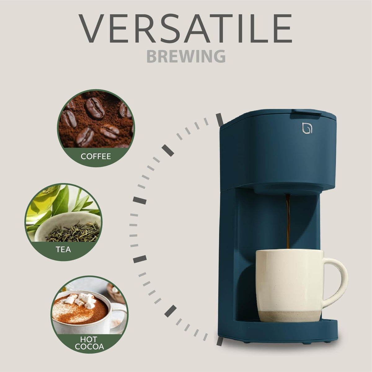 K-Cup Single Serve Coffee Maker with 6 to 12oz Brew Size D670