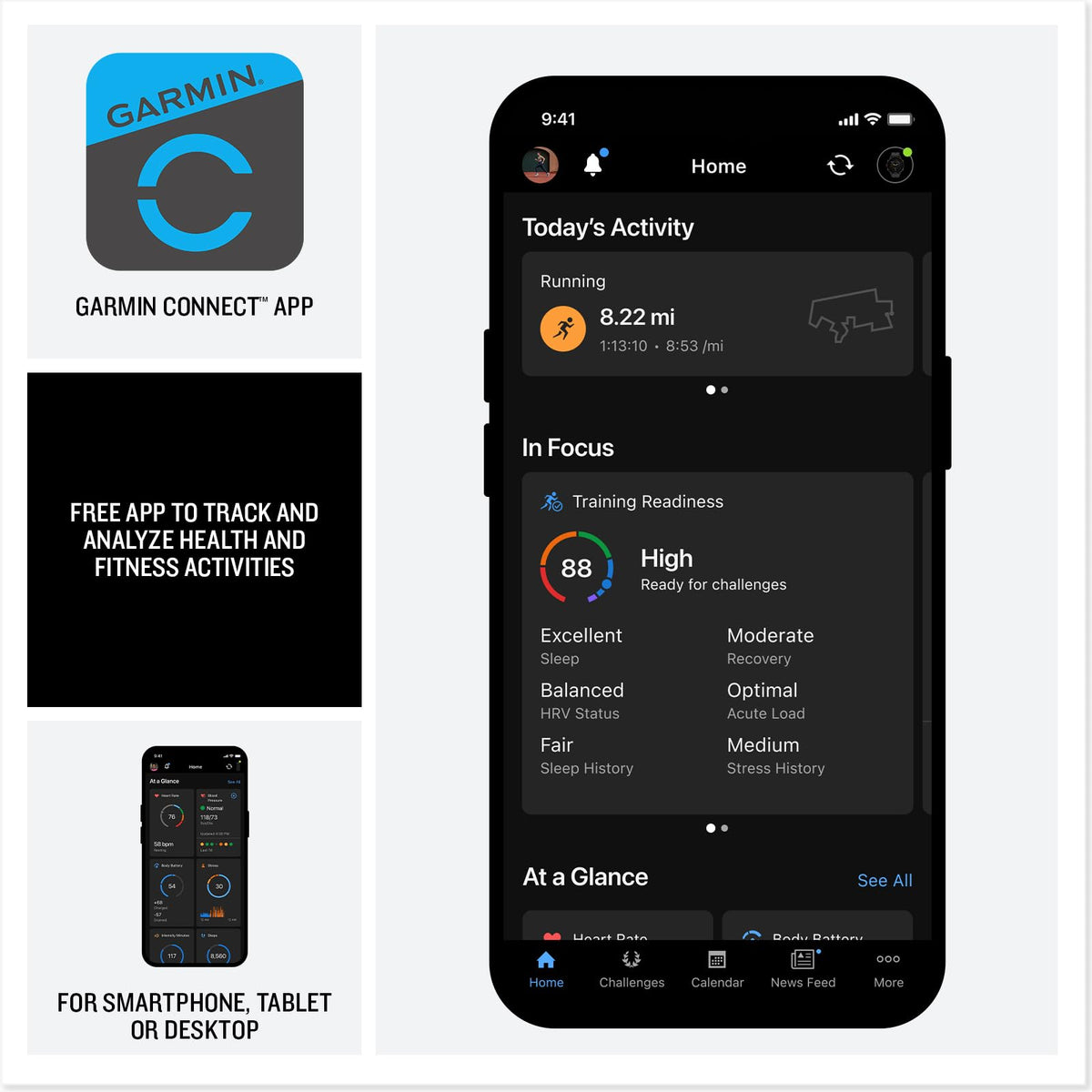 Black 51mm Smartwatch N212