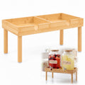 Bamboo Drink Dispenser Stand Q60504
