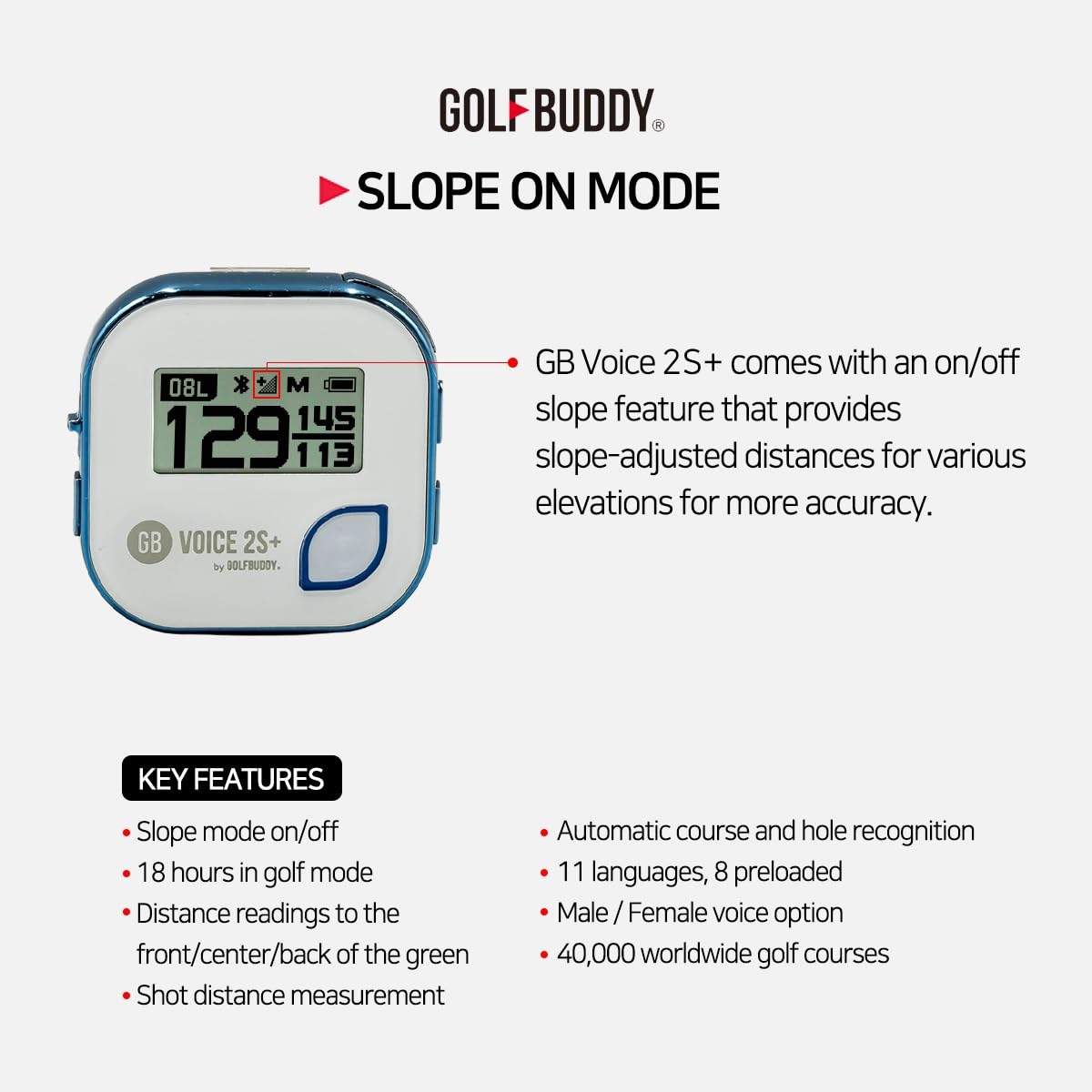 Talking GPS Rangefinder I822