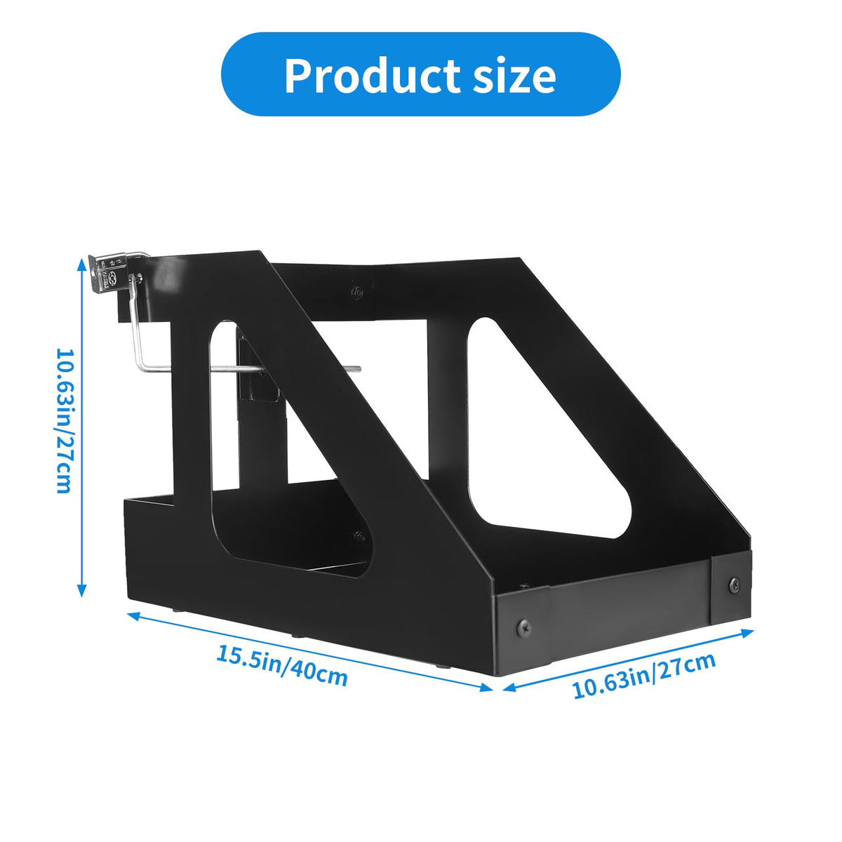 5 Gallon Gas Can Holder with Anti-Theft Lock R343