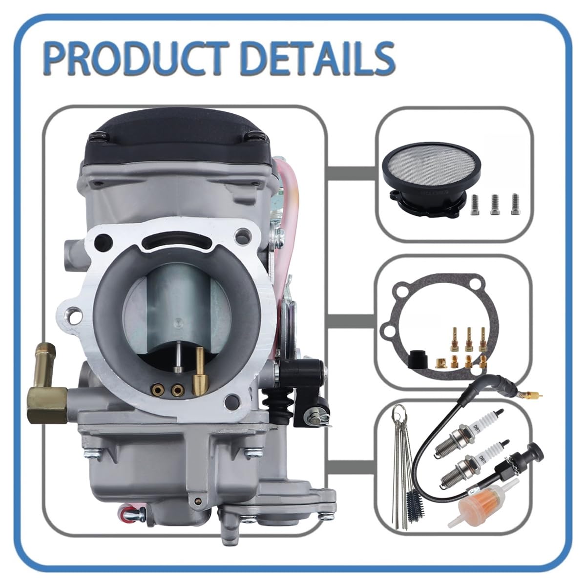 CV40 Carburetor with Air Filter F343588