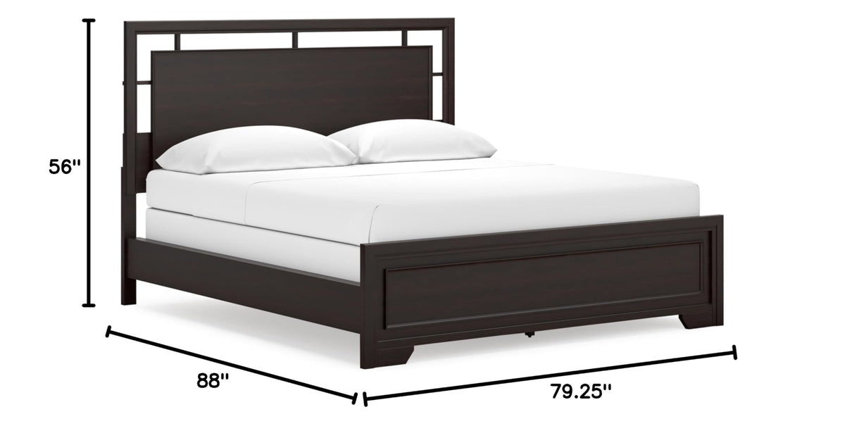 California King Panel Bed O49591