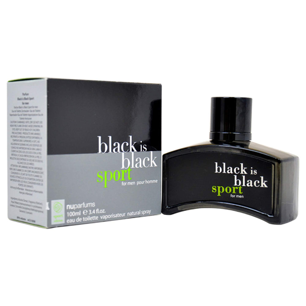 Black Eau de Toilette Spray for Men, 3.4 Ounce K302909