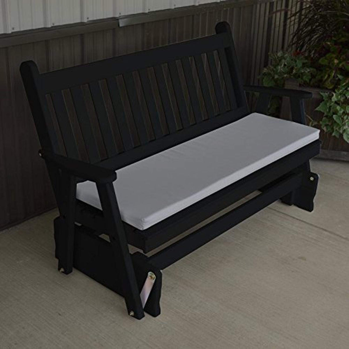 Yellow Pine Glider Bench I90453