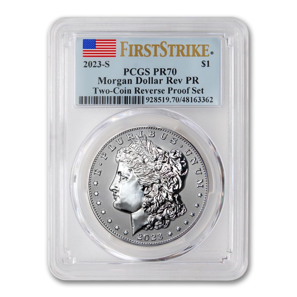 American Silver Morgan Dollar Reverse Coin Y9214