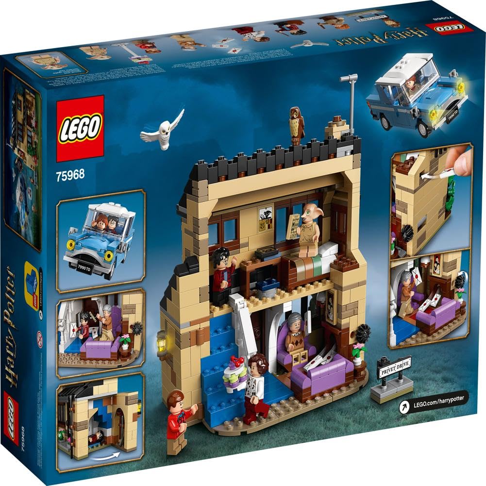 House and Flying Car Toy with Minifigures N7790