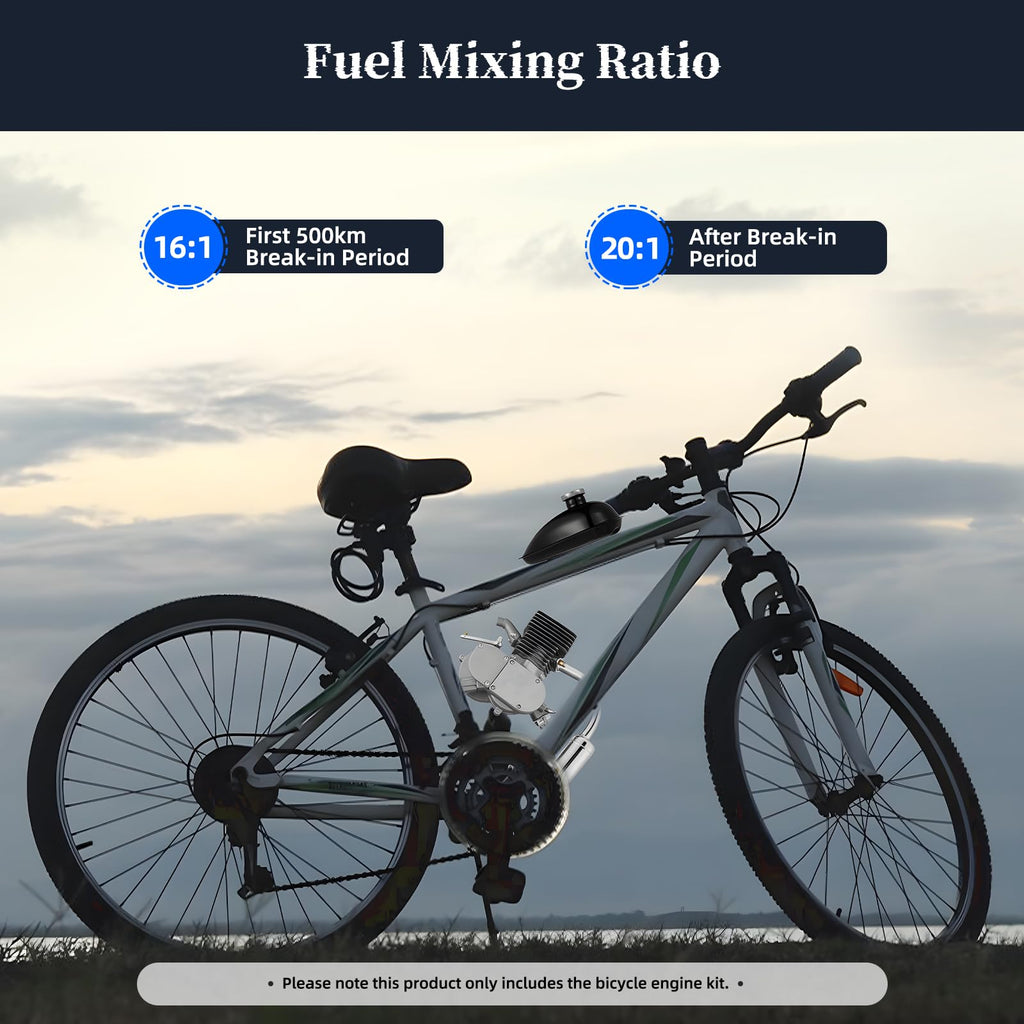 100cc 2-Stroke Bicycle Engine Kit with 36-Tooth Sprocket F305