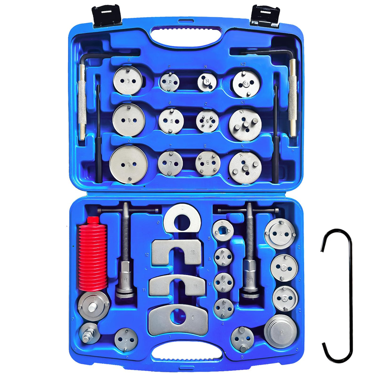 Brake Caliper Compression Tool 36 Piece Disc Brake Caliper Tool Kit with 24 Adapters K339