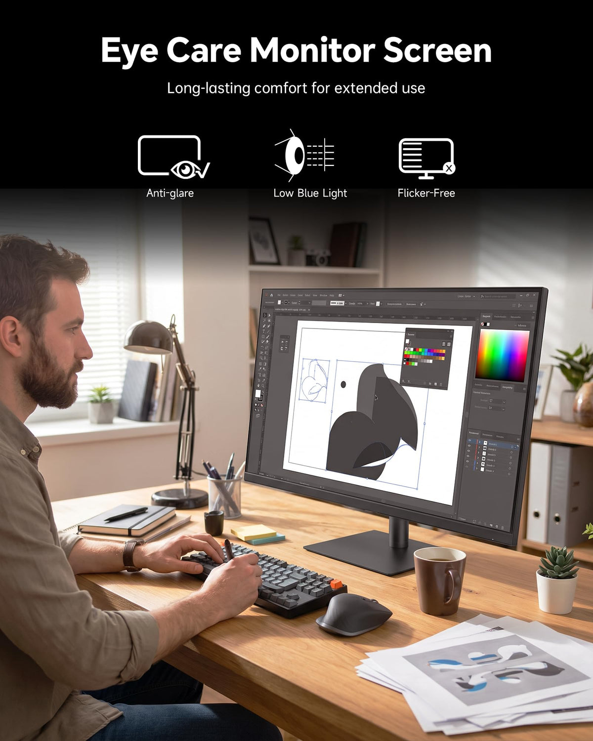 32 Inch 2K IPS 1440p Monitor with HDR10 D373092