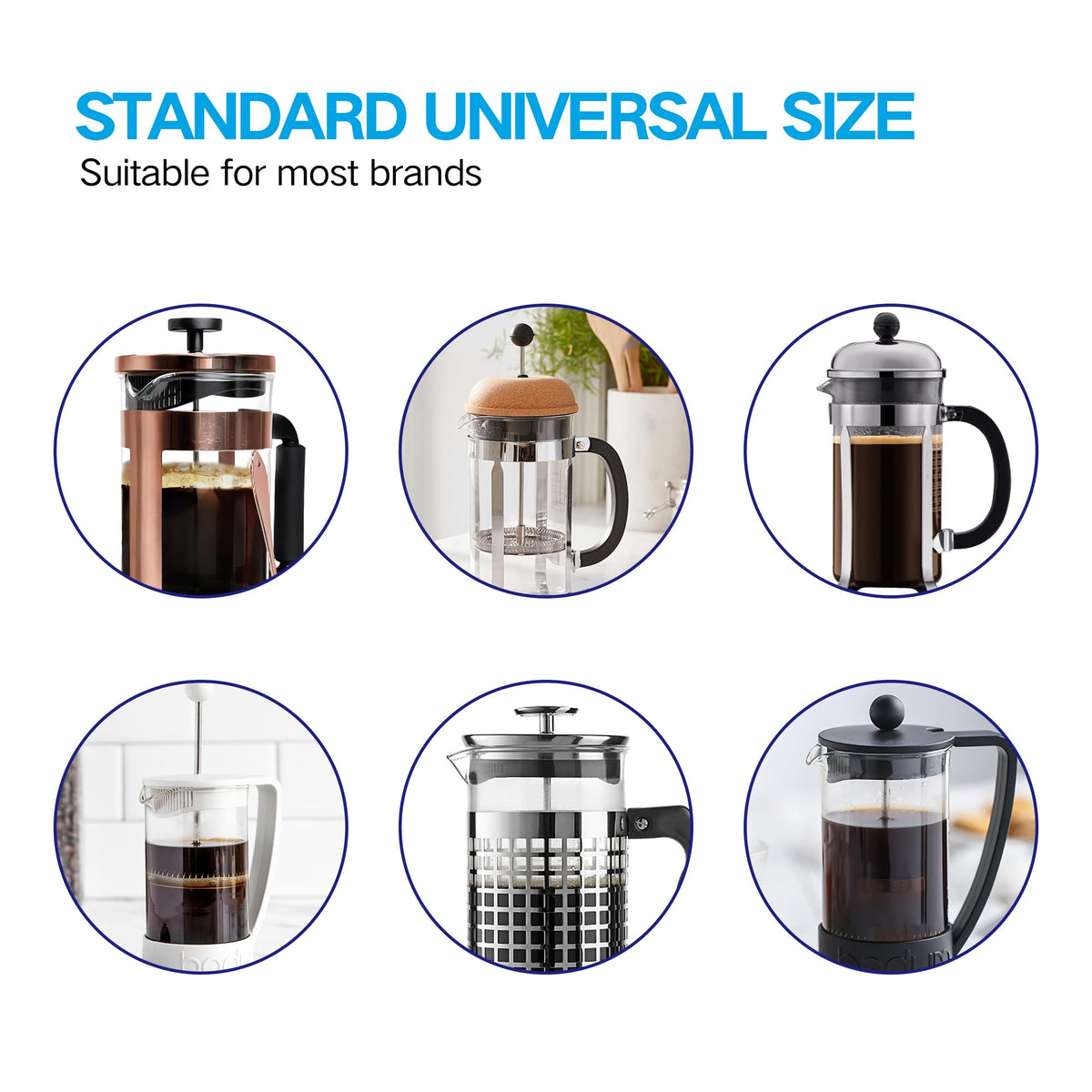 34 oz French Press Replacement Glass Beaker U883