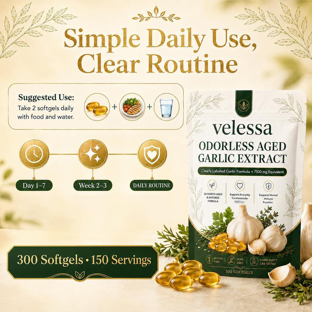 Odorless Aged Garlic Extract O791642