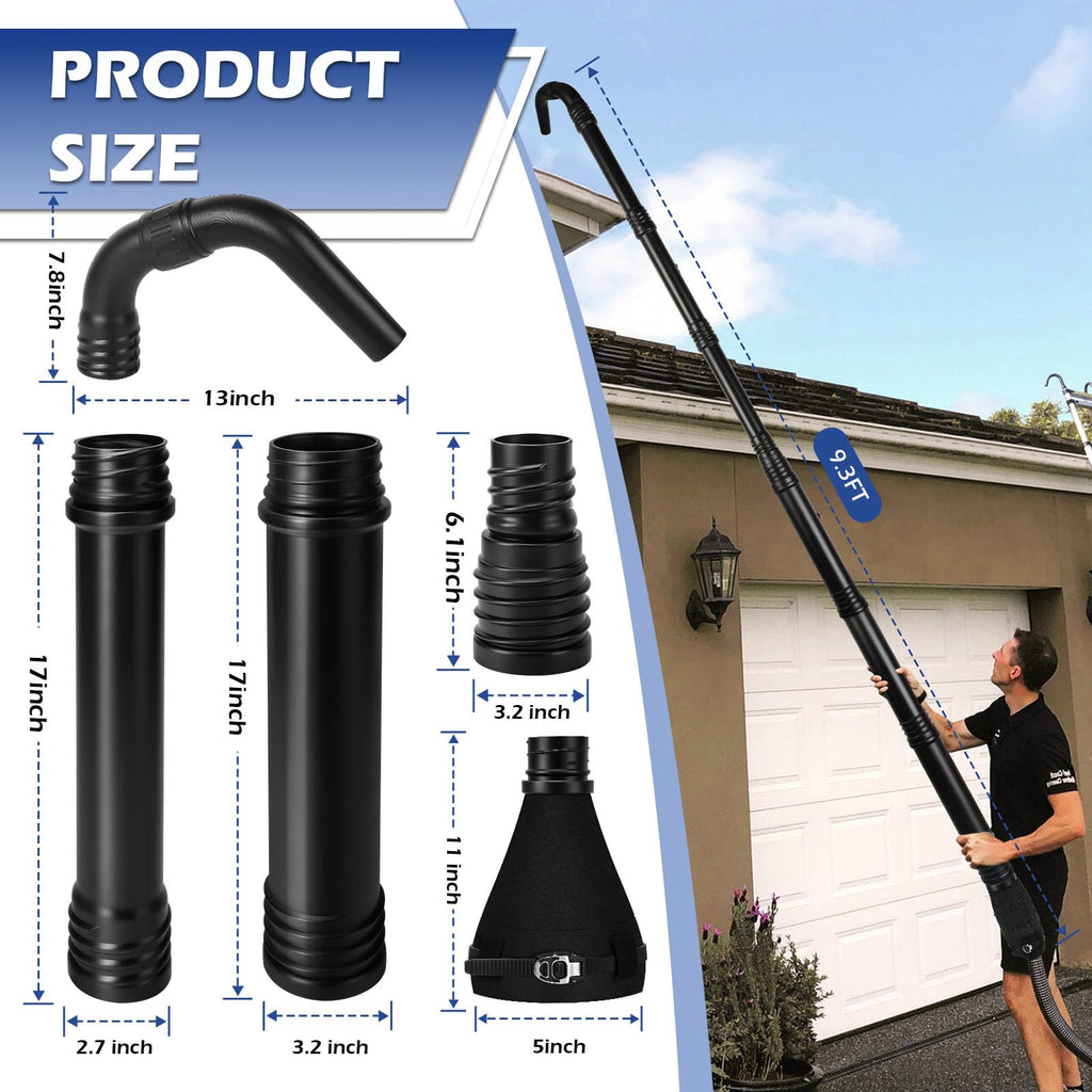 Universal Gutter Cleaning Tools for Leaf Blowers I7549