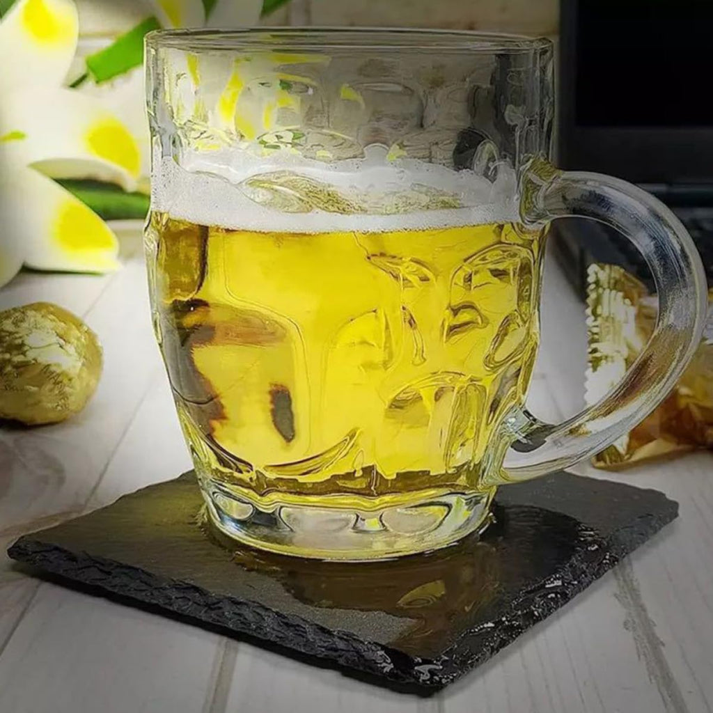 Natural Stone Square Drink Coasters Set O8411