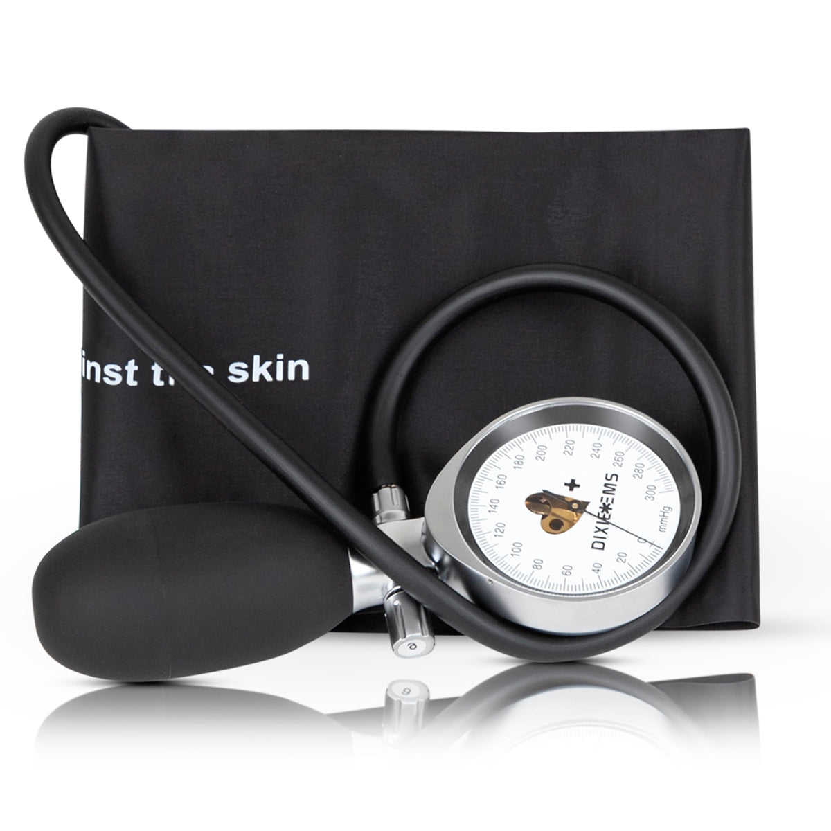 Black Aneroid Sphygmomanometer Blood Pressure Cuff J5624