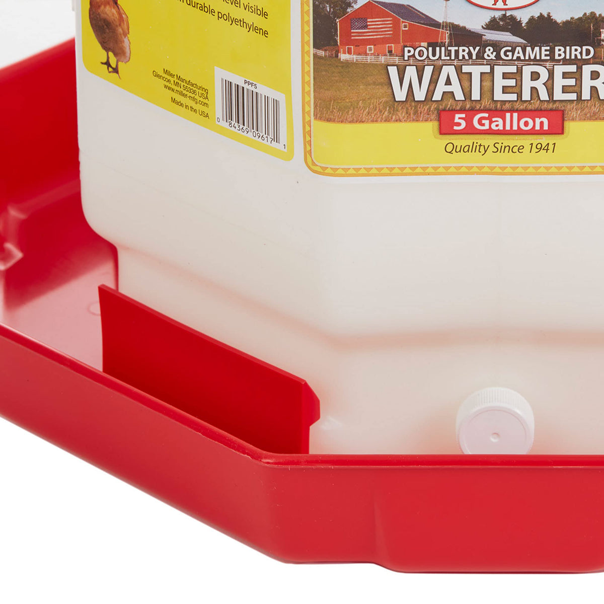 5 Gallon Hanging Automatic Poultry Waterer Dispenser, 2-Pack T880252