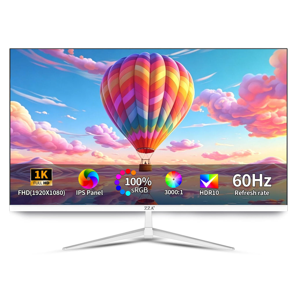 32 Inch Flat Computer Monitor 60Hz FHD 1080p VA White Q34633