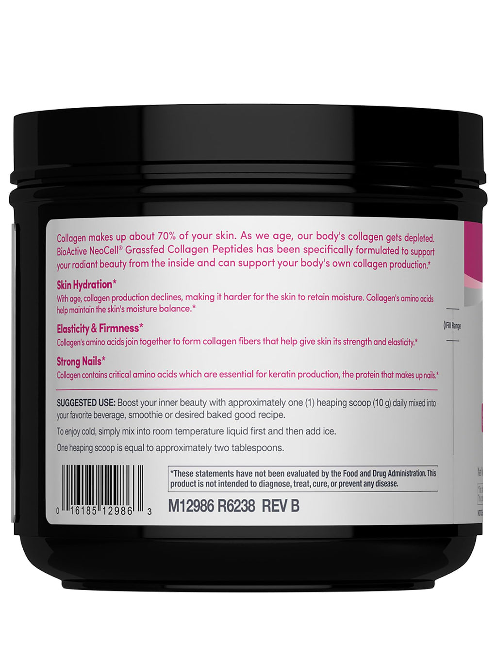 Grassfed Collagen Peptides Powder 14 oz Unflavored J955537