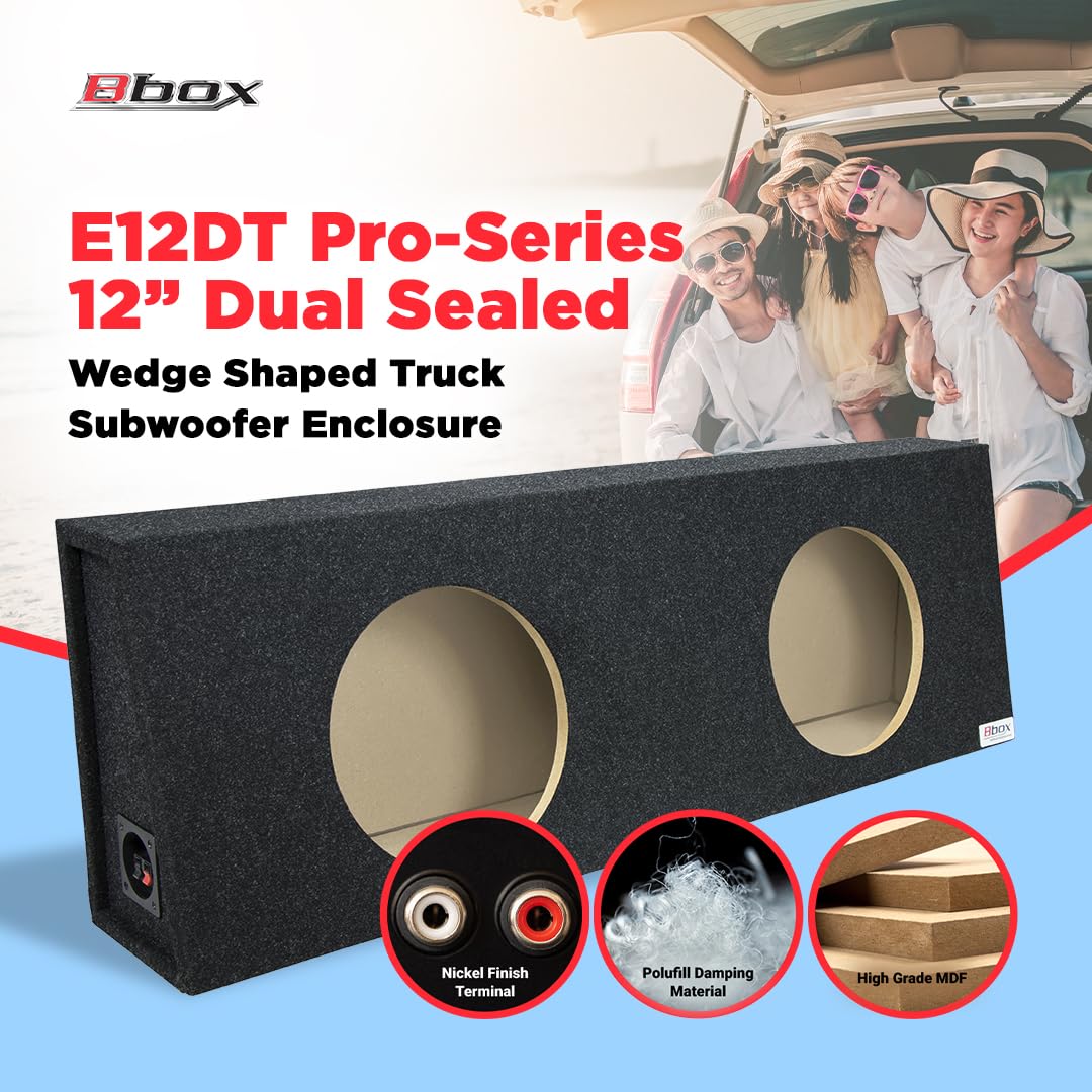 12 Inch Dual Sealed Subwoofer Enclosure M336