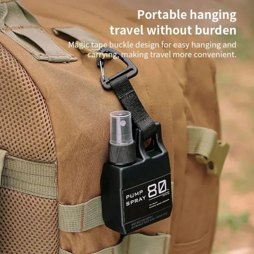 80ml Refillable Leak-Proof Plastic Spray Bottle R20742