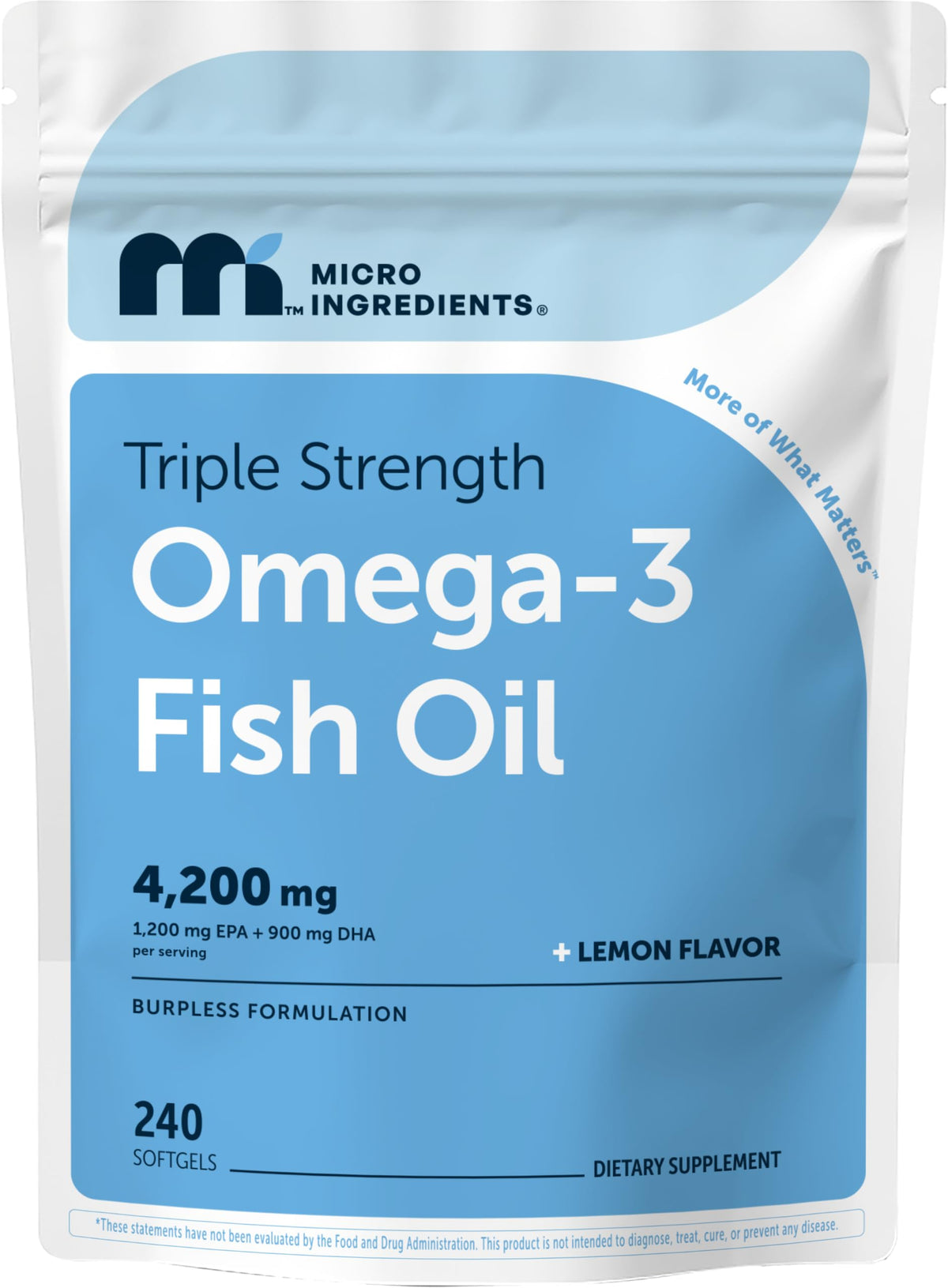 Omega-3 Fish Oil 4,200 mg Q93717