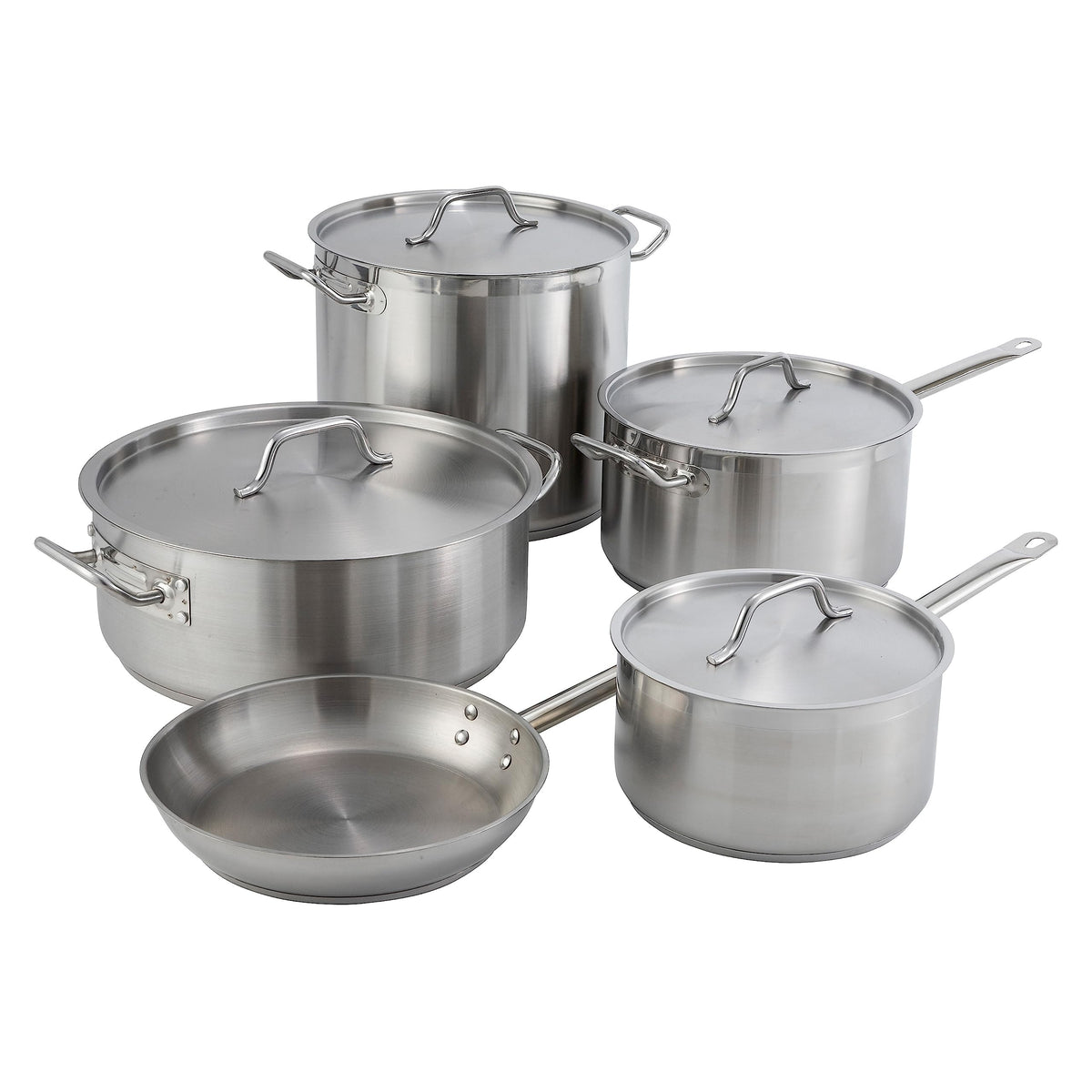 30 qt Stainless Steel Brazier with Lid C924317