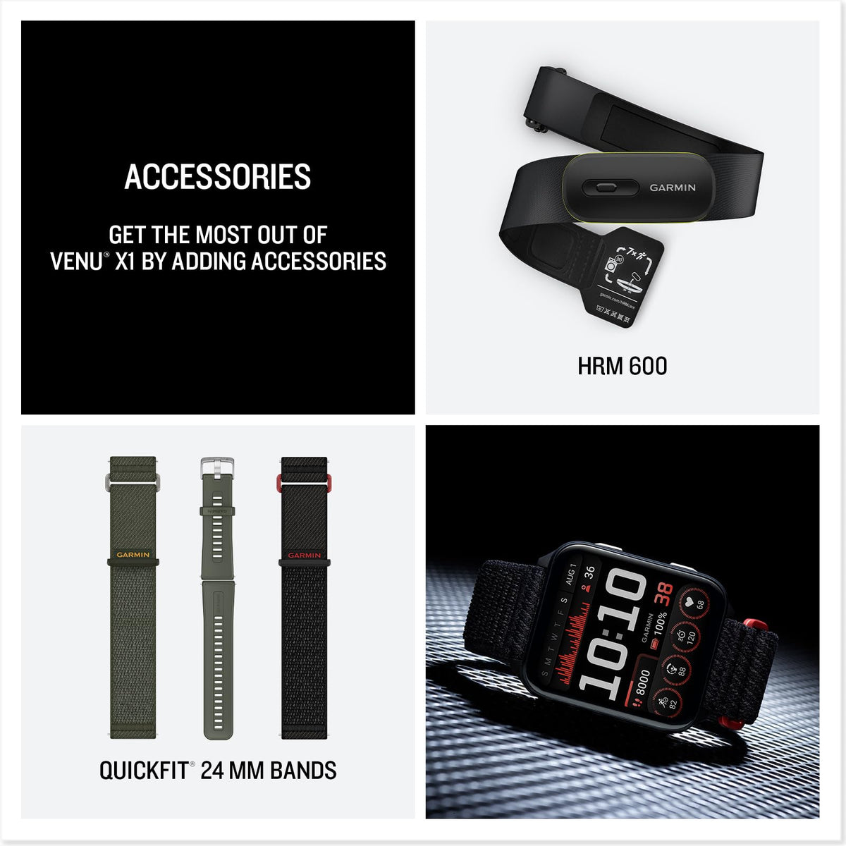 Black 51mm Smartwatch N212