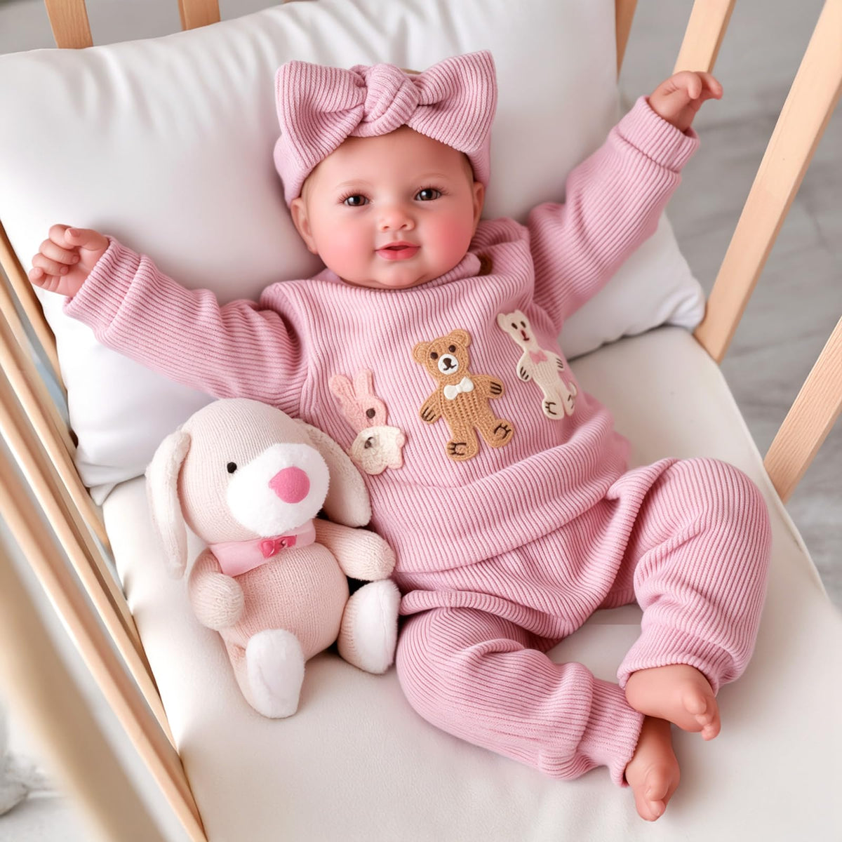 20 Inch Realistic Baby Dolls with Accessories Q15610