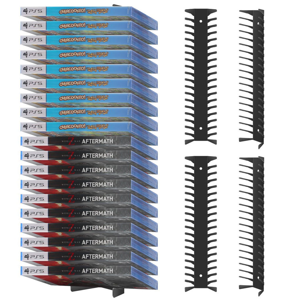 4 Pack Wall Mount DVD Storage Shelf R130500