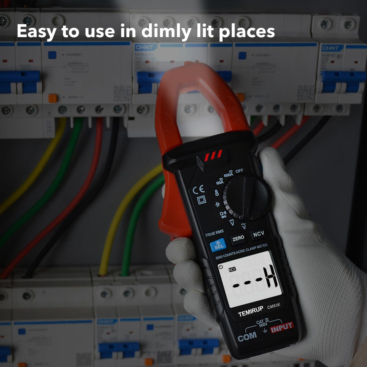 6000 Counts 600A TRMS Digital Clamp Meter A620