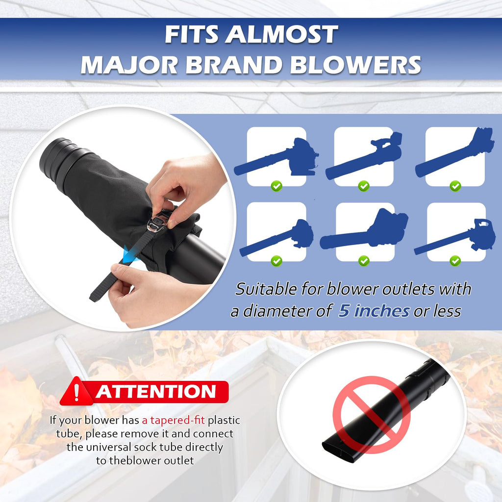 Universal Gutter Cleaning Tools for Leaf Blowers I7549