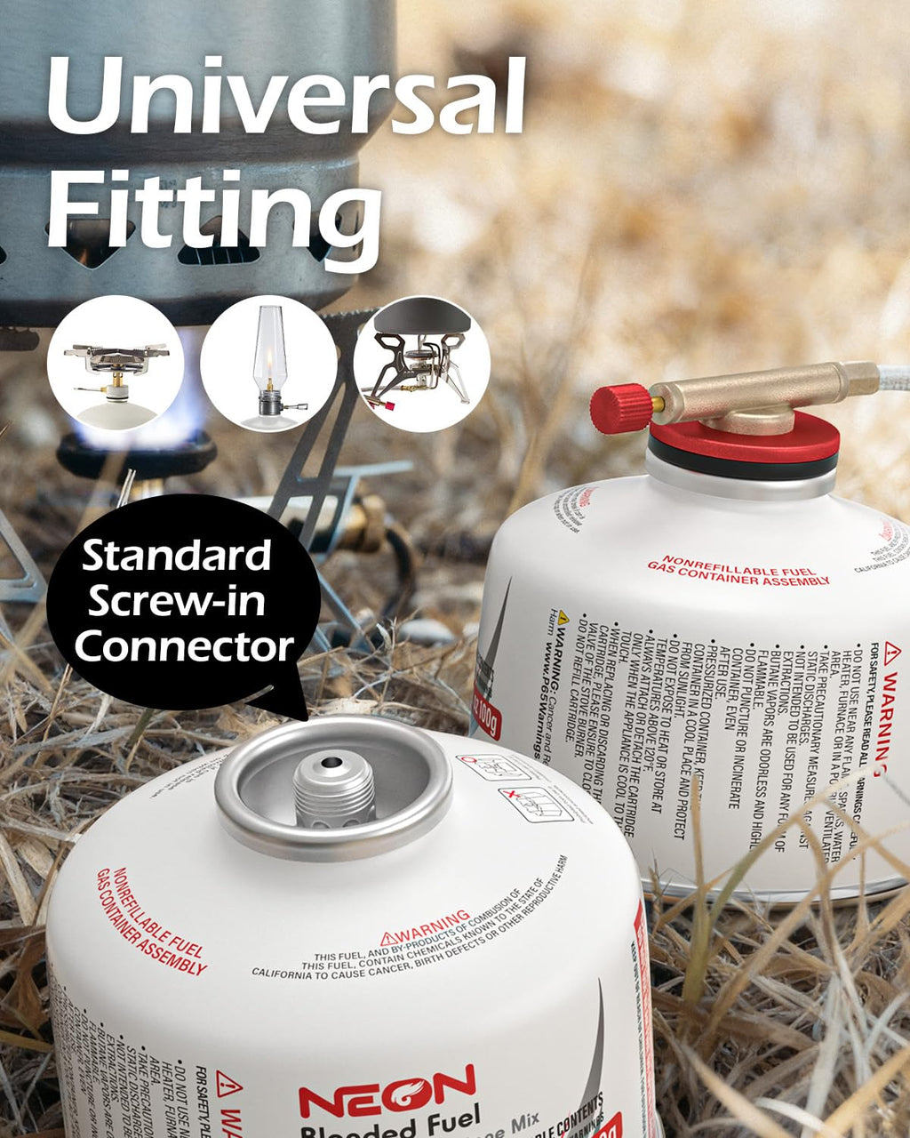 Isobutane Fuel Canister 100g Y44952