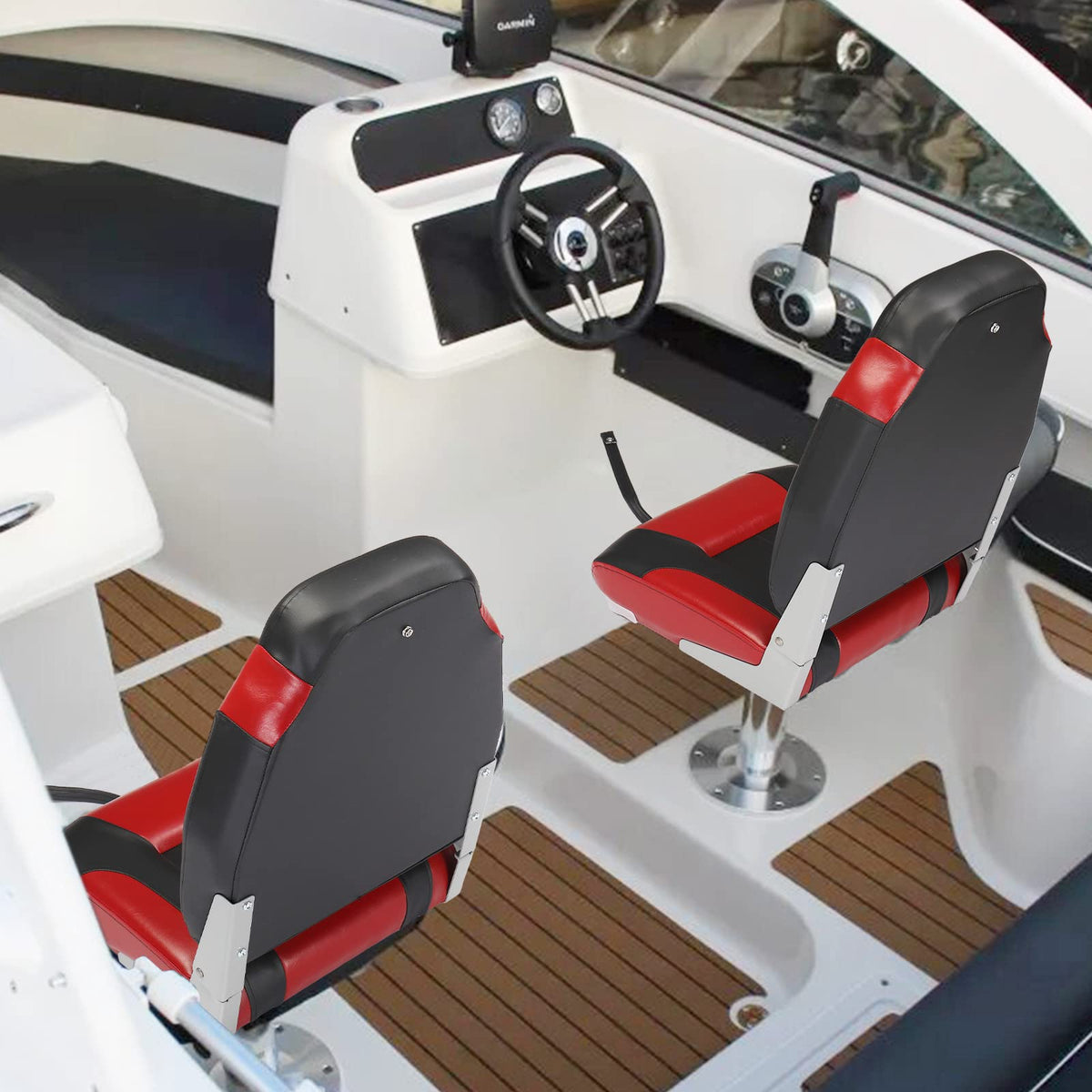 Folding Waterproof Boat Seats 2 Packs Y426