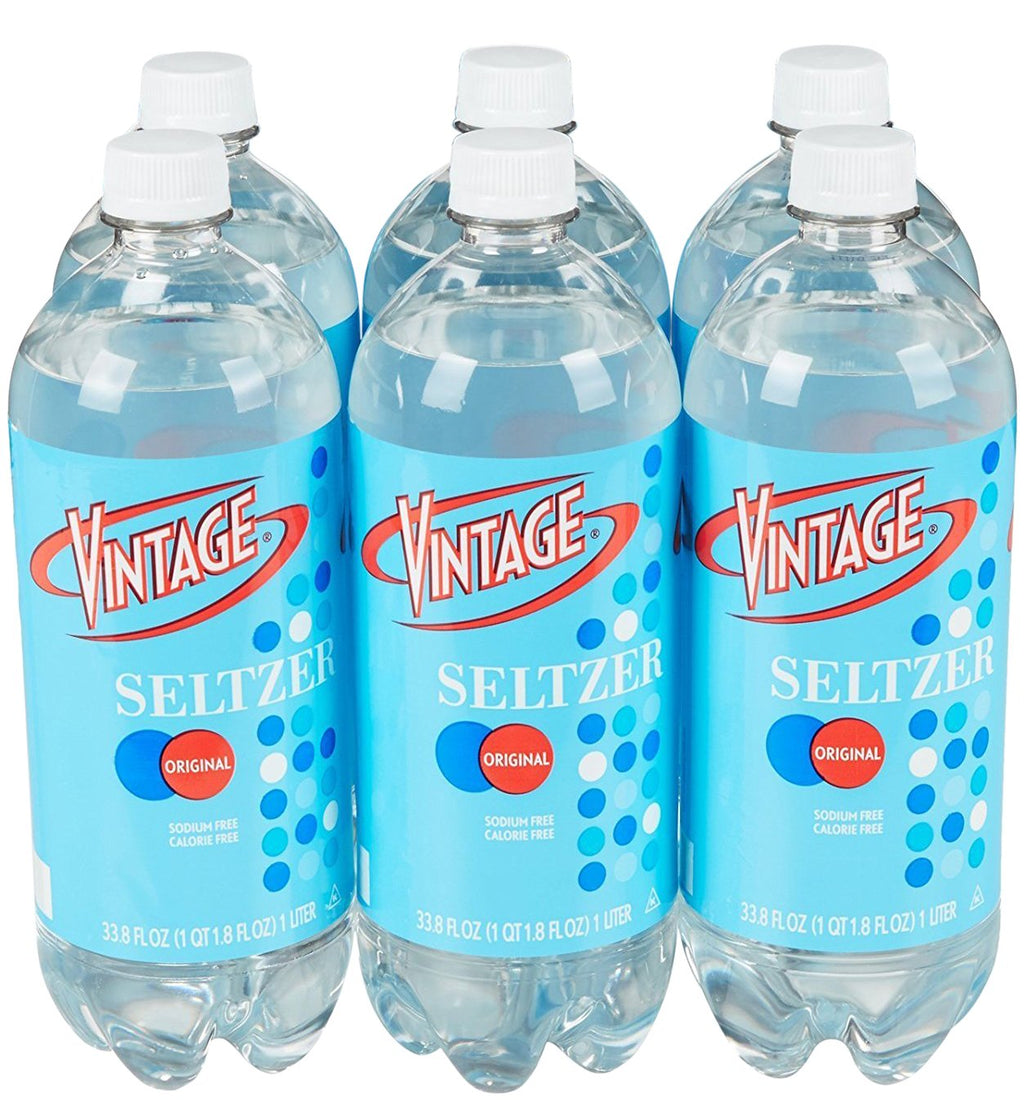 Vintage Seltzer Water 33.8 fl oz 6-Pack P738994