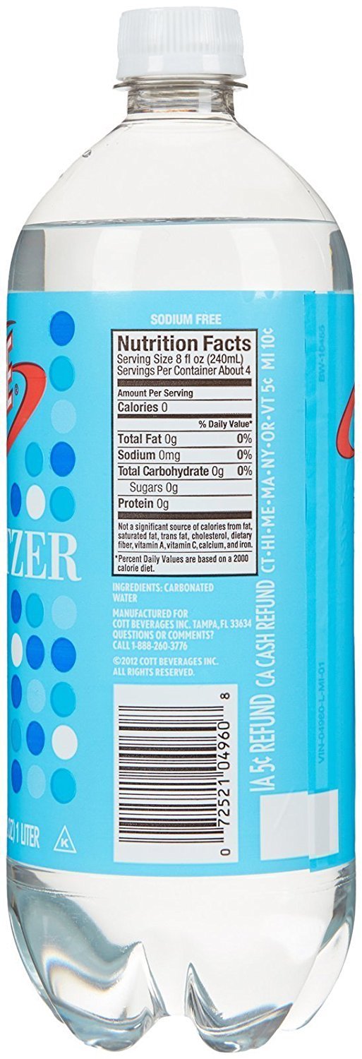 Vintage Seltzer Water 33.8 fl oz 6-Pack P738994