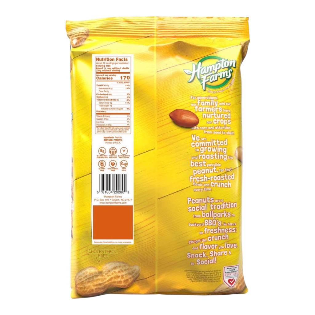 Unsalted In-Shell Peanuts 5 lb Bag Pack of 2 T5664